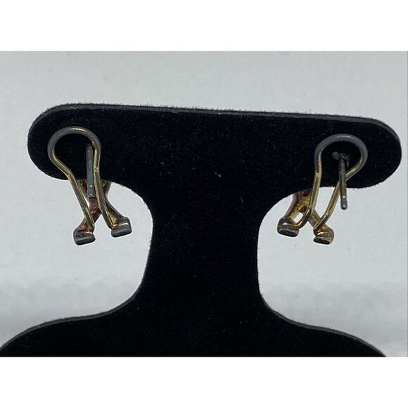 Victoria Townsend MCE12254 Diamond Hoop Earrings (1/2 Ct. T.w.) MSRP $200 JW5 - Picture 4 of 4